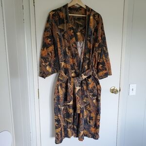 North River Outfitters Robe Men's One Size Camo Deer